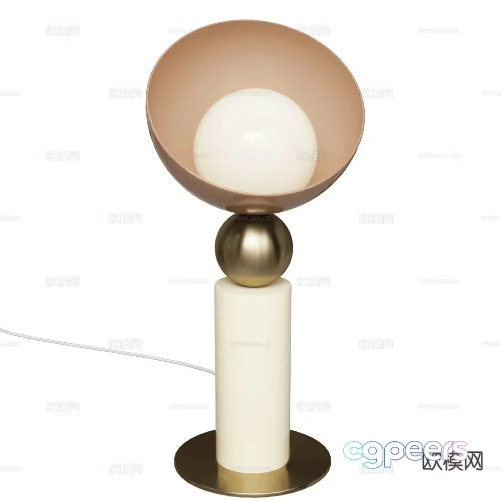 Italamp desk lamp 3d model