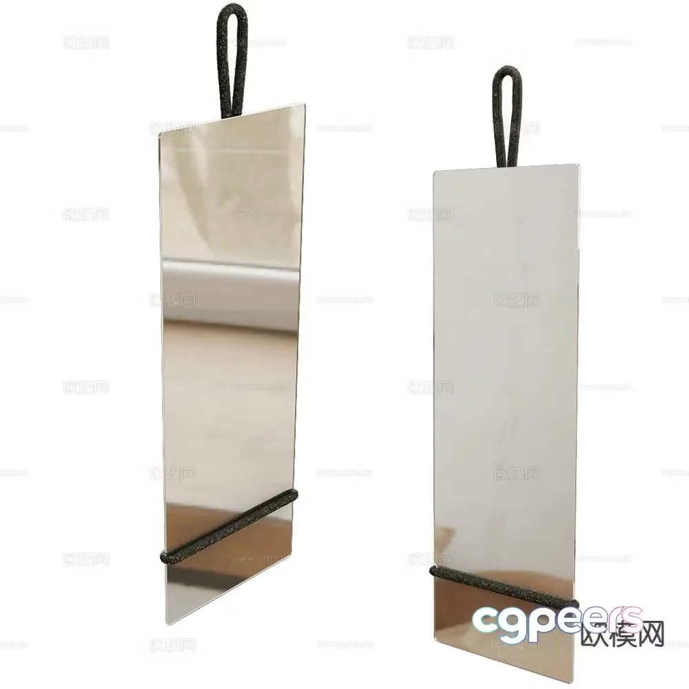 Stockholm mirror decorative mirror 3d model
