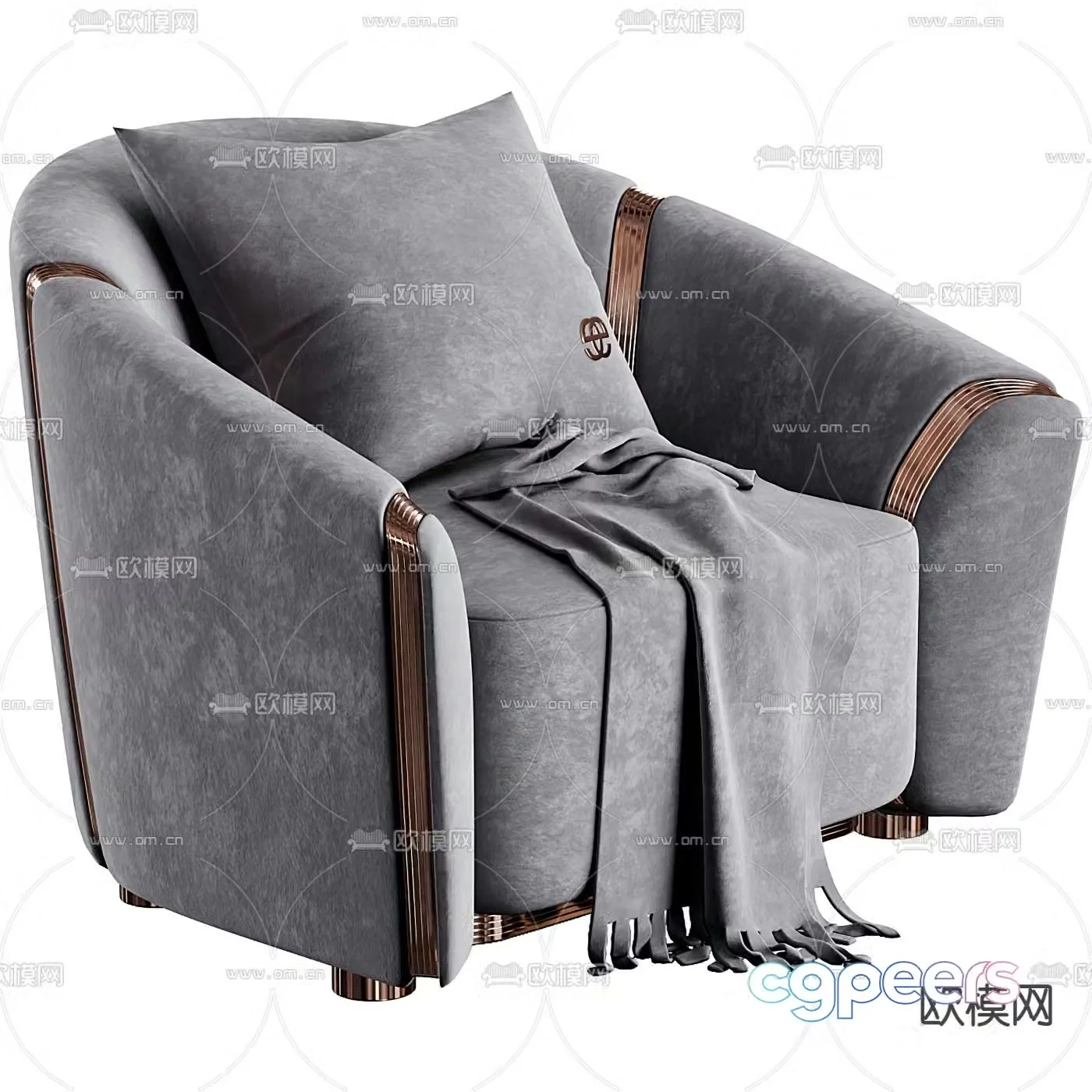 FLEXFORM single sofa 3d model
