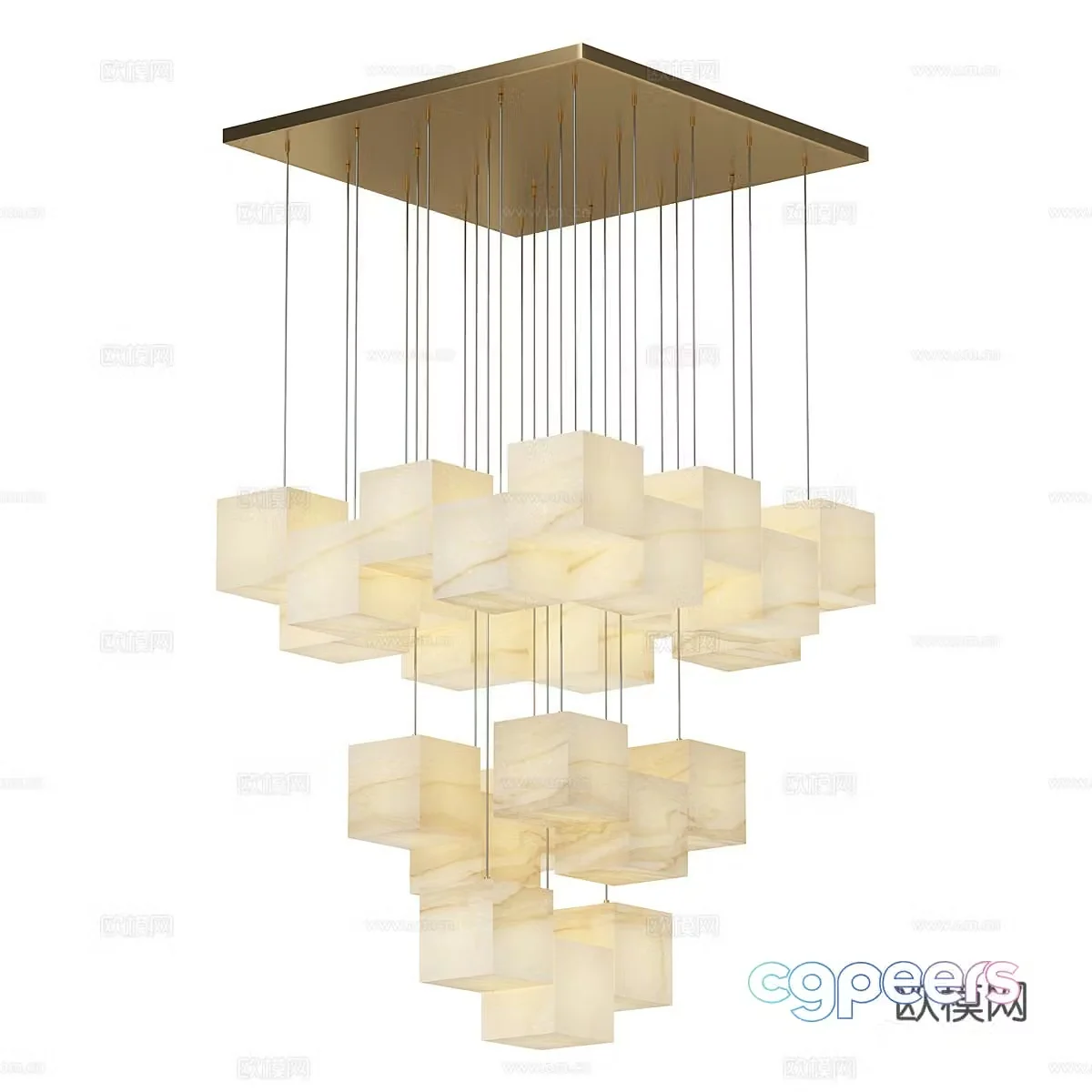 Chandelier 3d model
