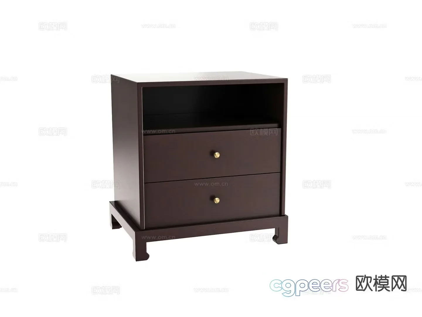 bedside table 3d model