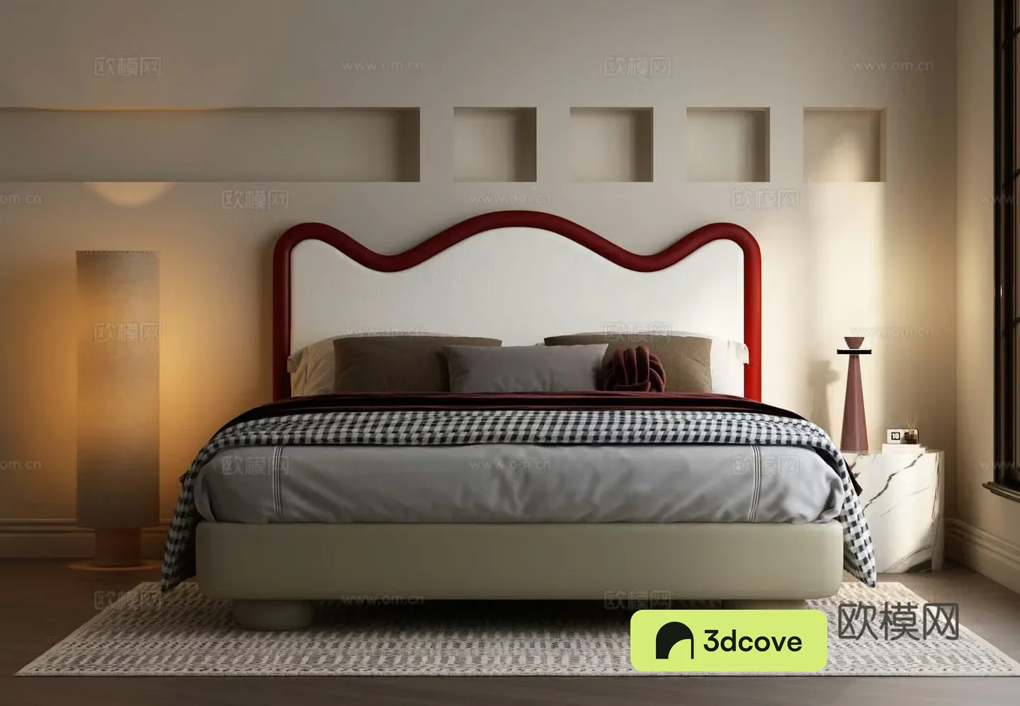 Modern double bed children’s bed