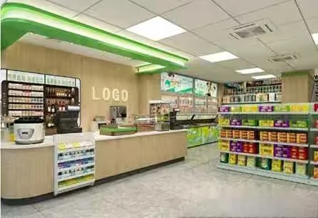 A Convenience Store 3D Model – 4484 – VRAY Render