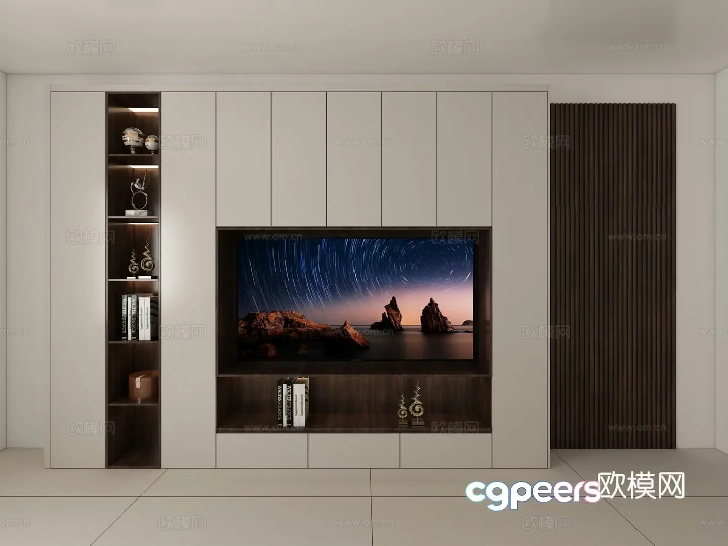 TV cabinet 3d model