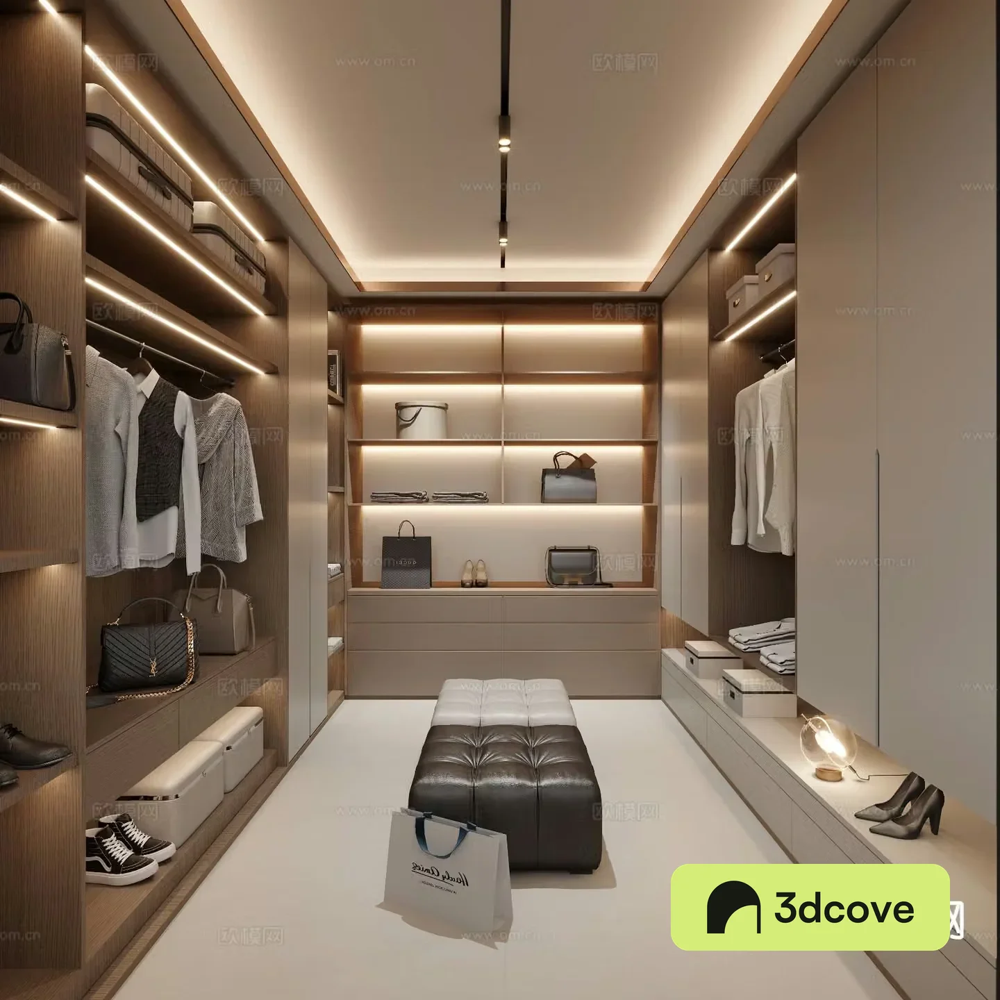Modern cloakroom