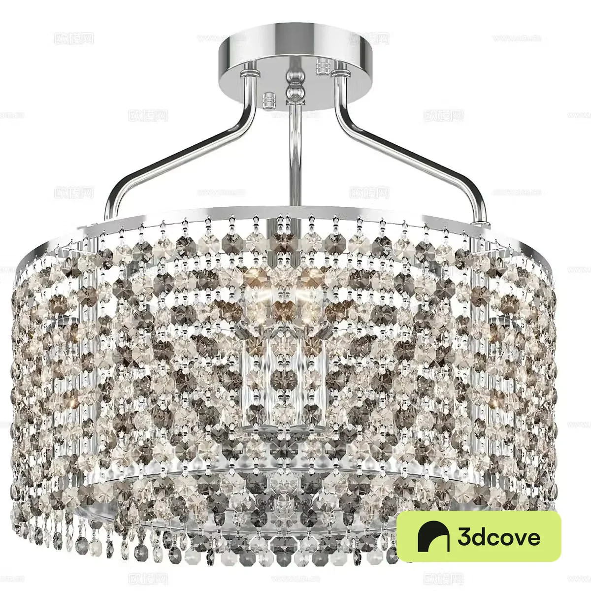 Light luxury chandelier crystal lamp