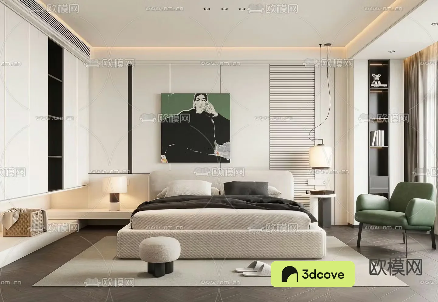 Modern bedroom Master room
