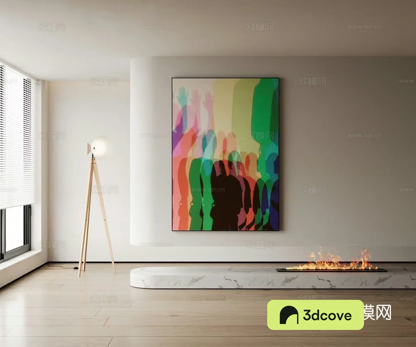 Modern decorative painting