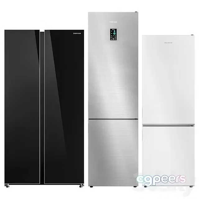 3ds Max Free – Refrigerators Samsung