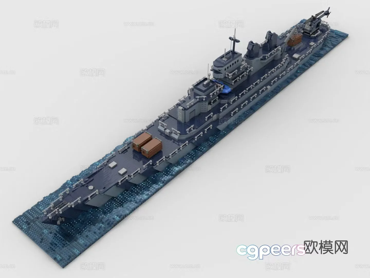 Lego toys building block toys cargo ship 3d model