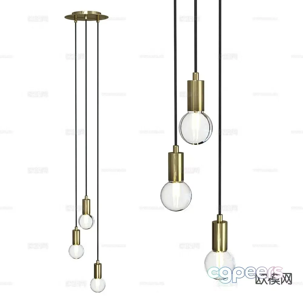Markslojd chandelier 3d model