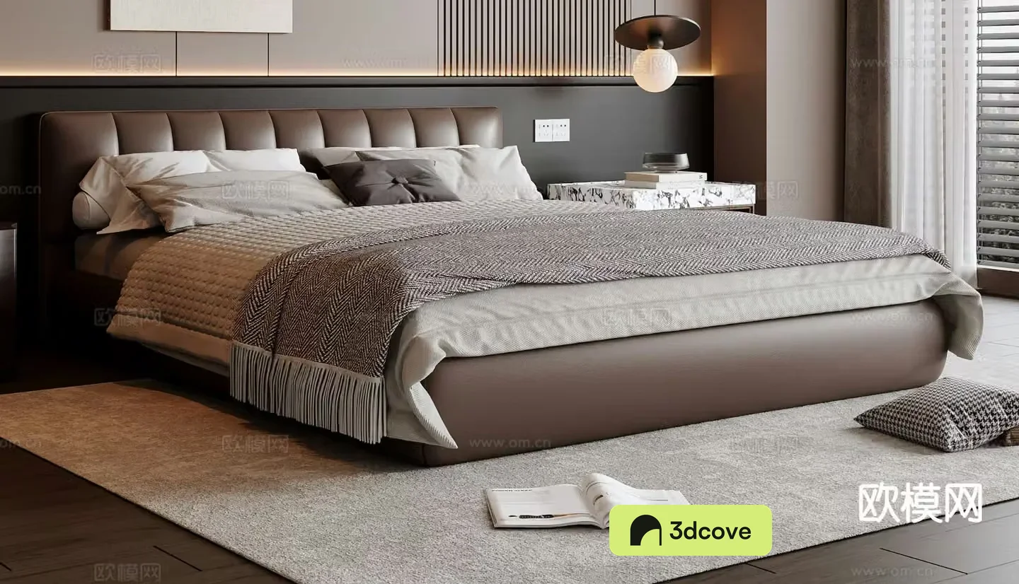 Italian double bed