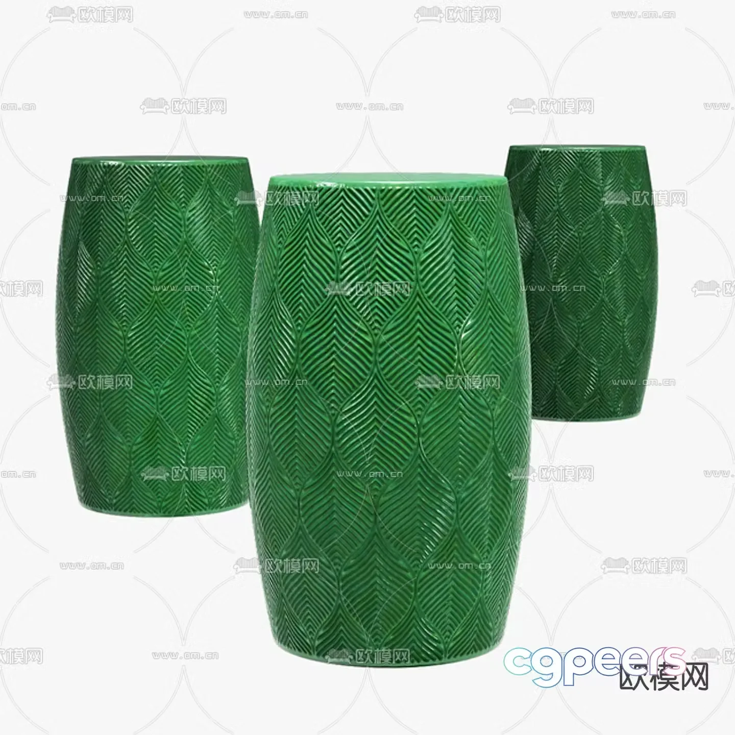 Bay Isle Home Round Stool Stool Garden Stool 3d Model