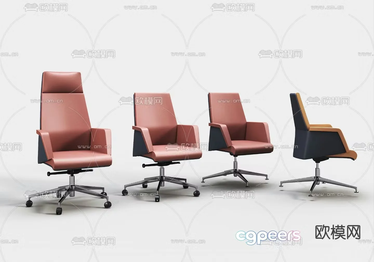 Office chair executive chair staff chair office chair 3d model