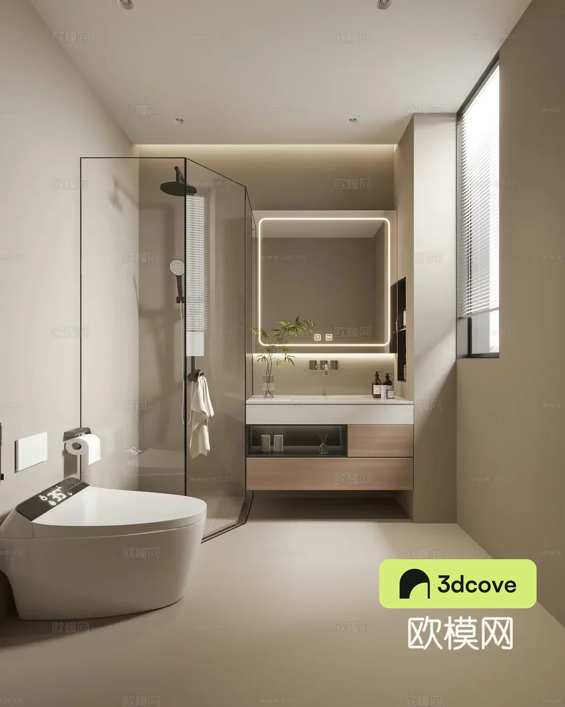 Modern bathroom