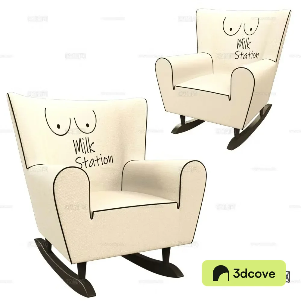 Pop Label Modern Chair Lounge Chair