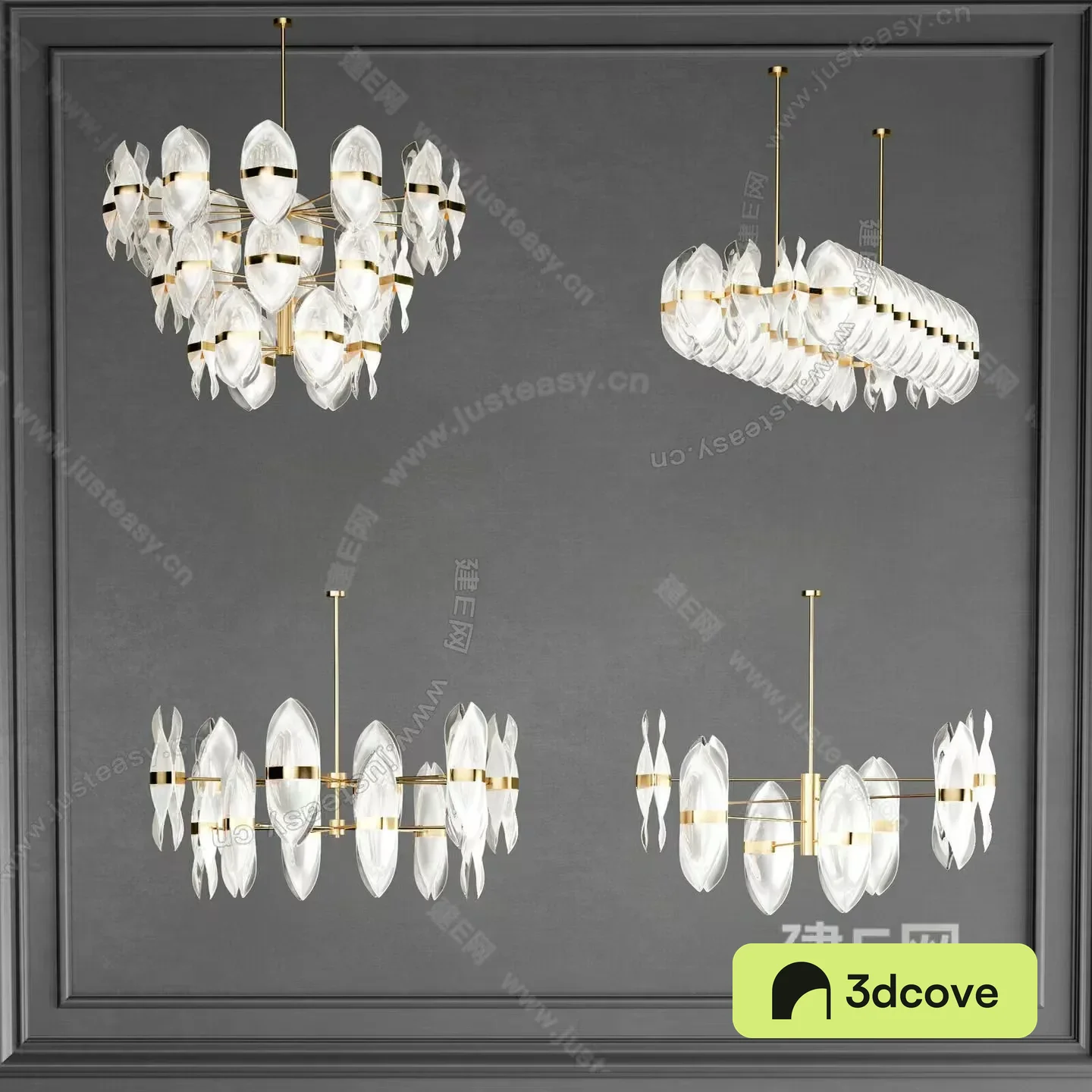 Gold Light Fixture