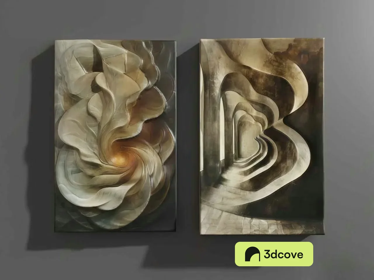 Two Abstract Paintings