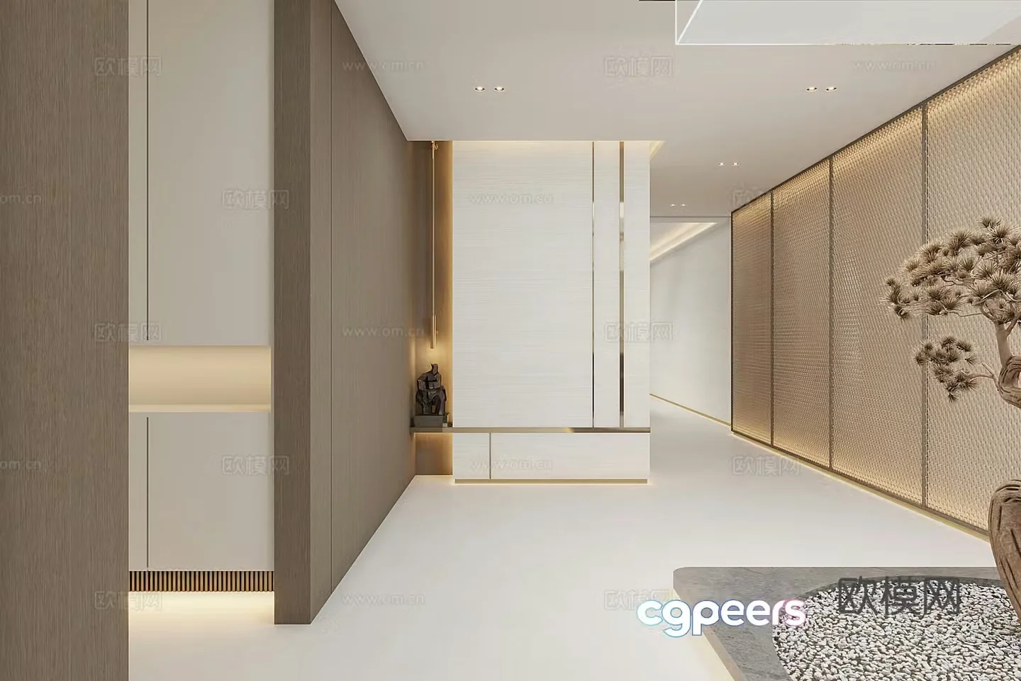 Basement foyer 3d model
