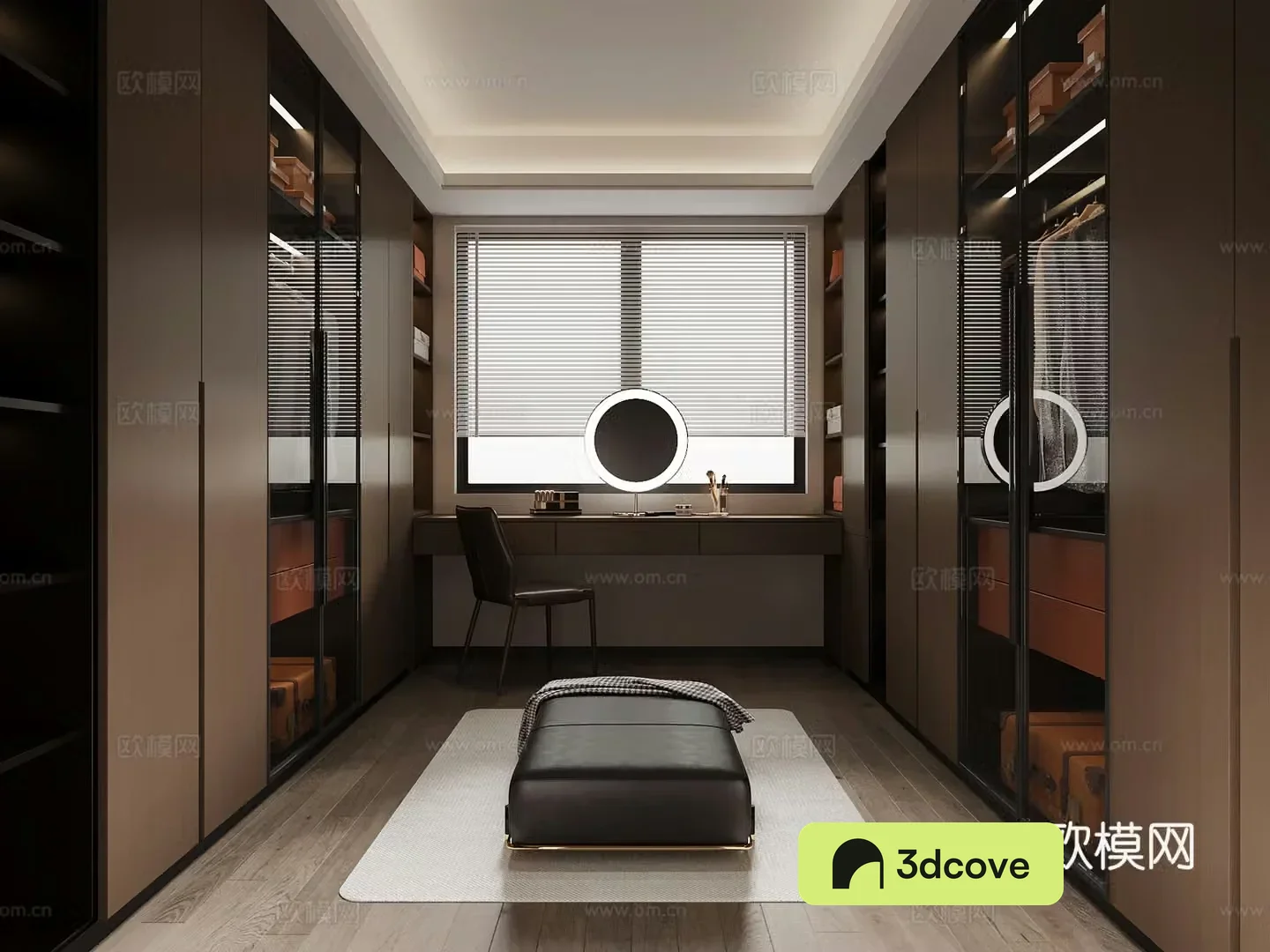 Italian cloakroom wardrobe