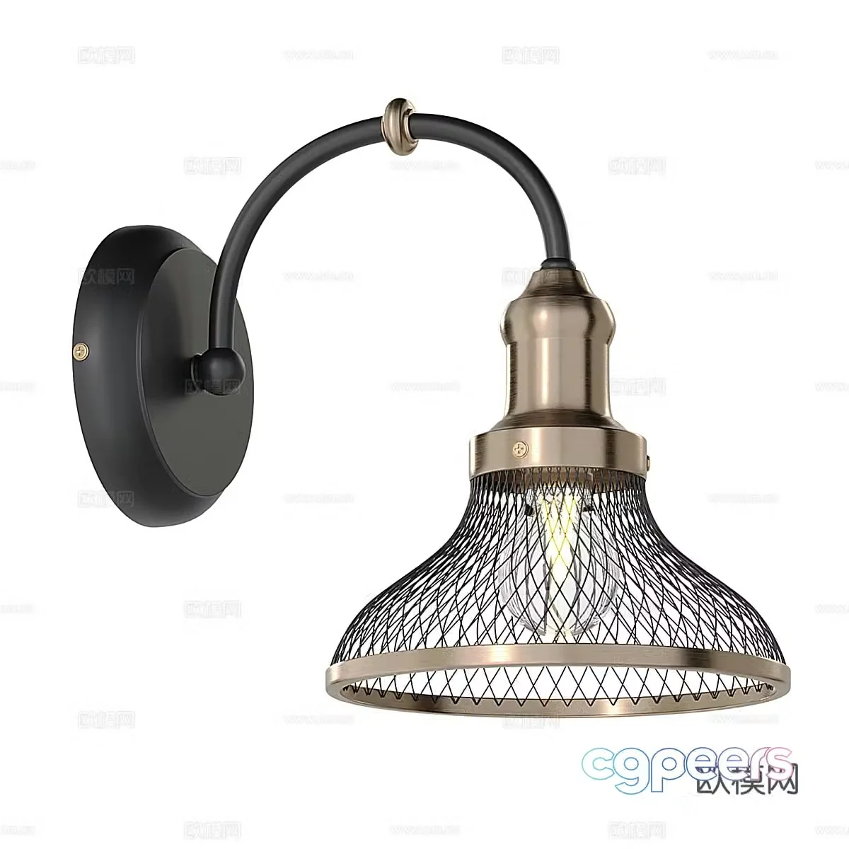Nordic simple wall lamp wall lamp simple wall lamp dining wall lamp living room wall lamp 3d model