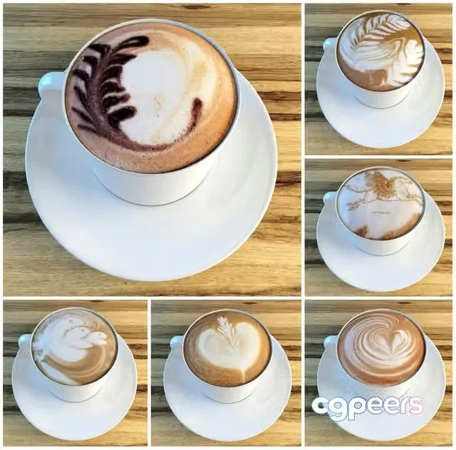 3ds Max Free – Latte Art