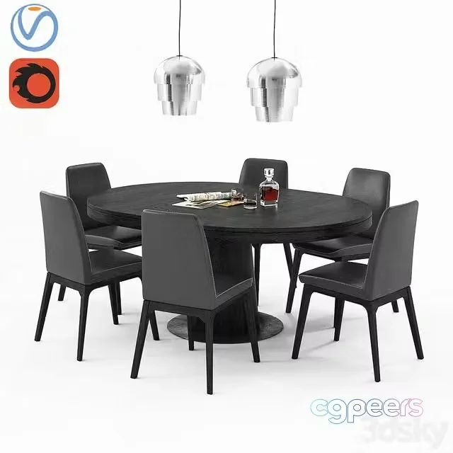 3ds Max Free – BoConcept Granada 182, 130cm and Lausanne