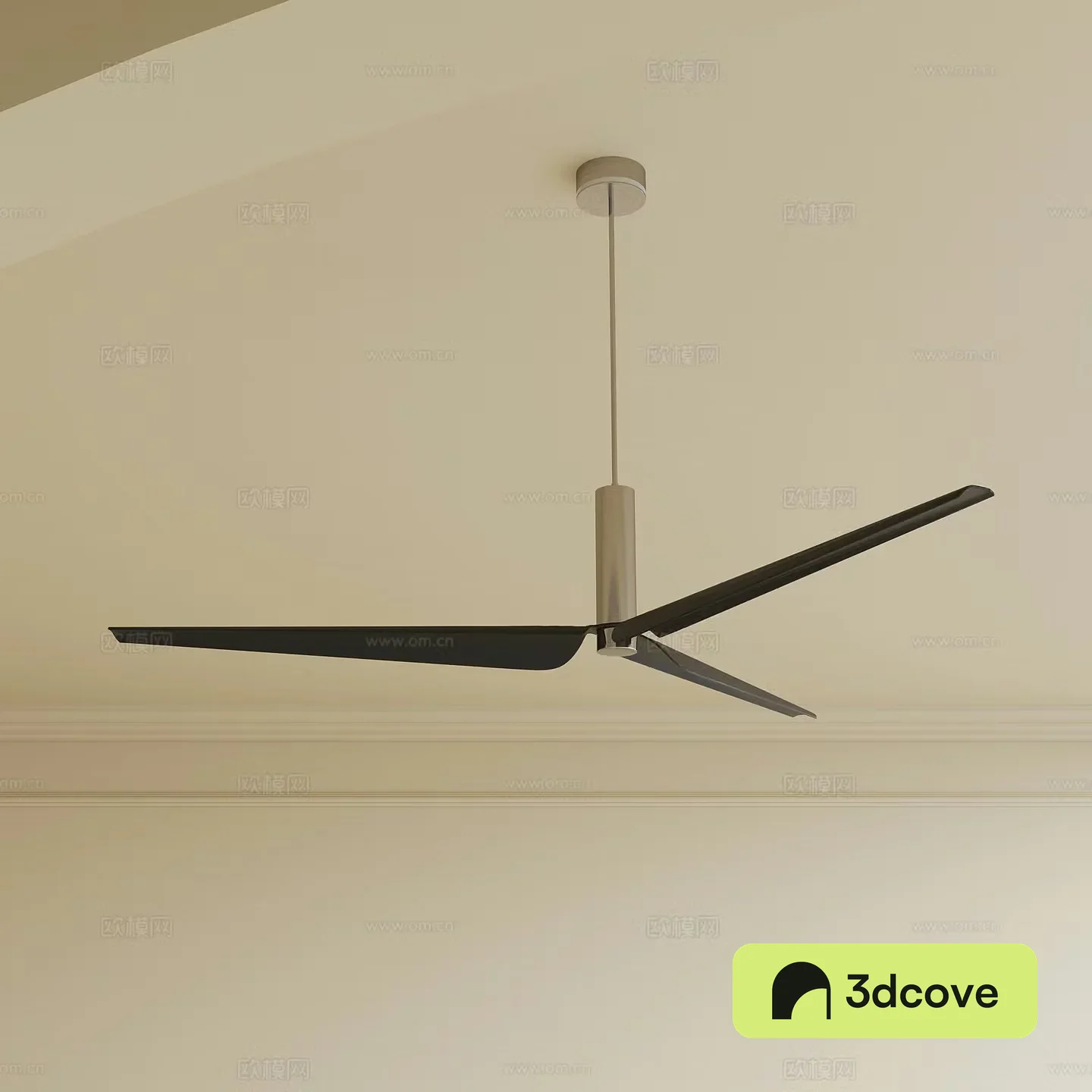 Modern fan chandelier