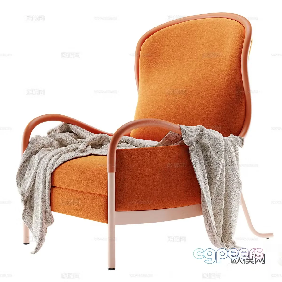 Modern armchair 3d model