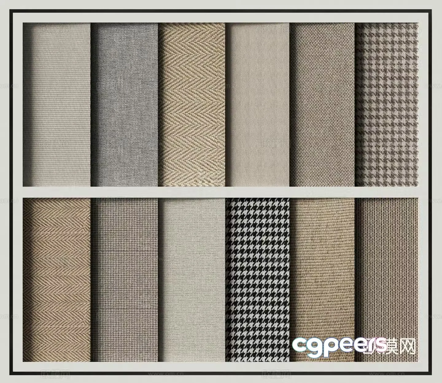 Modern cloth texture cloth 3d model
