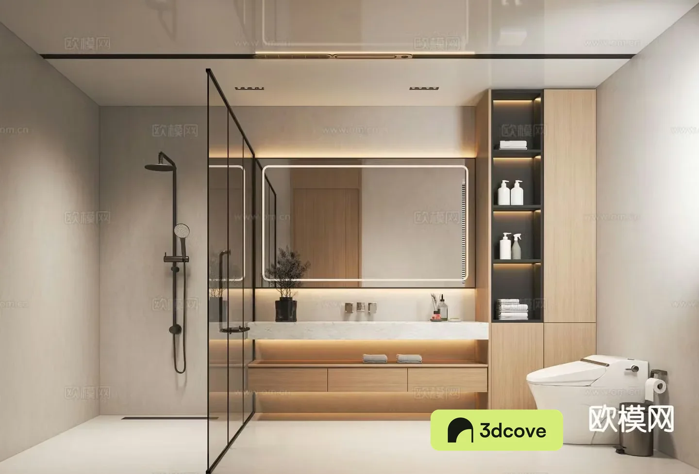 Nordic toilet bathroom laundry room