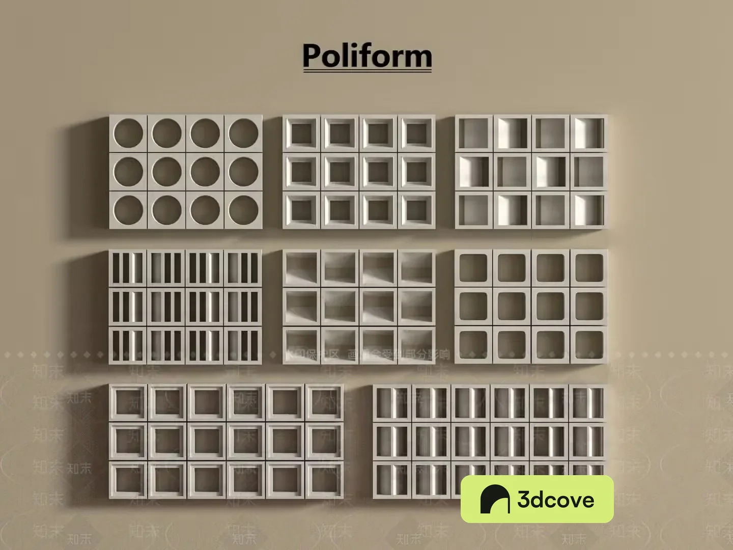Poliform Shelving Units