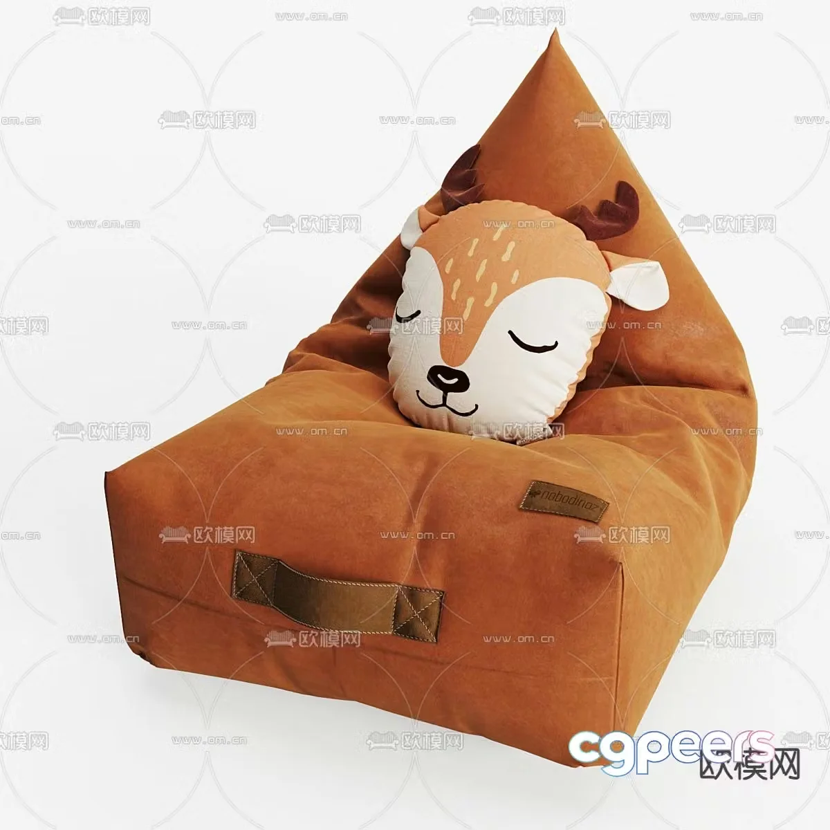 Children’s sofa beanbag sofa 3d model