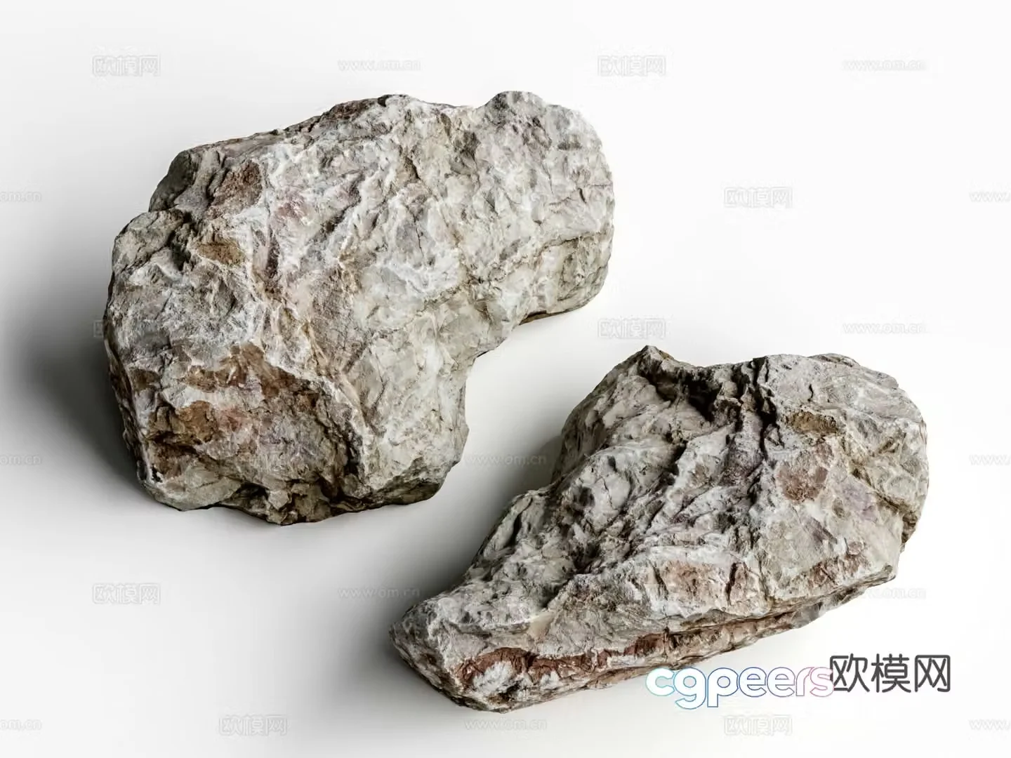 Landscape stone natural stone rock stone stone outdoor stone 3d model
