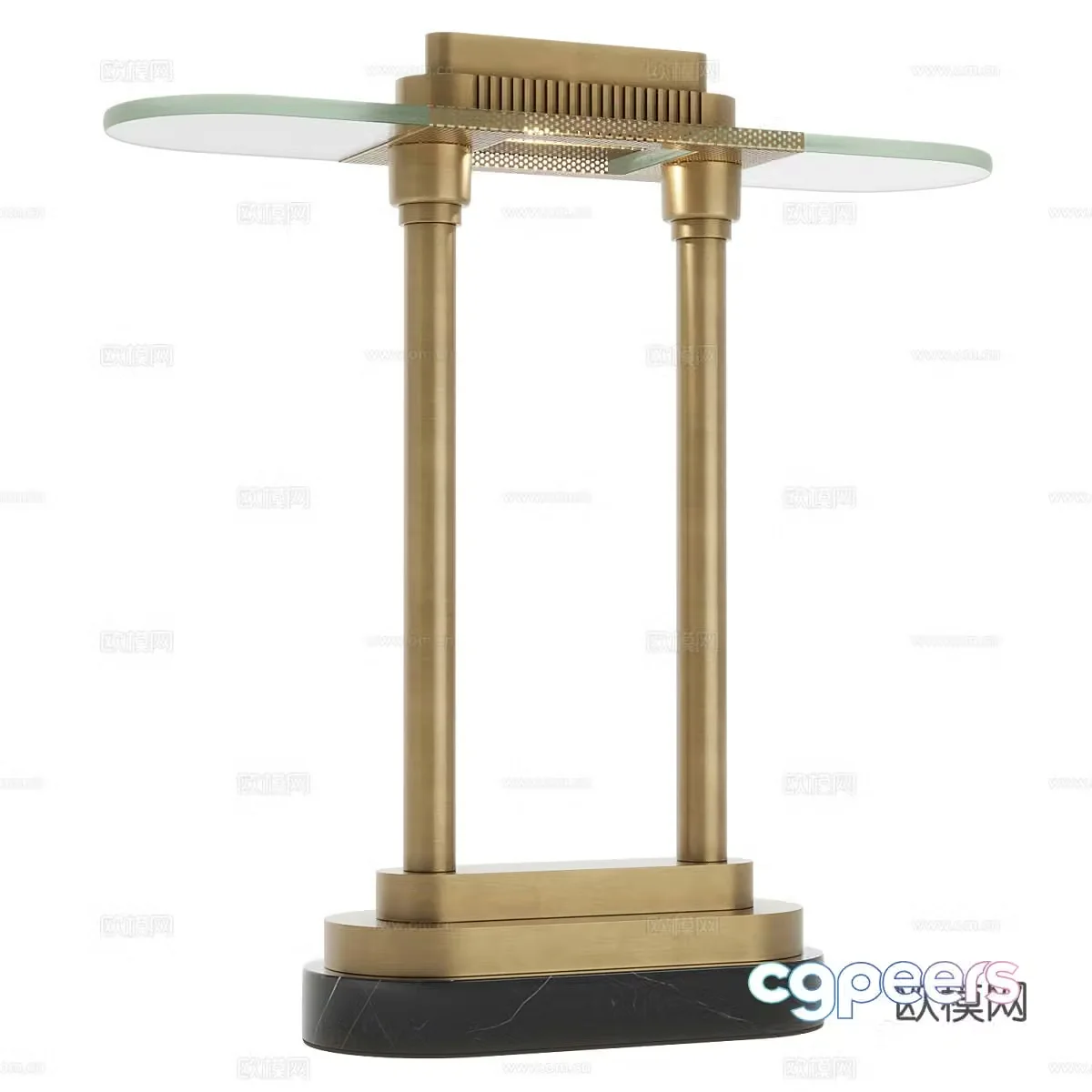 New Chinese light luxury Eichholtz Bologno desk lamp 3D model