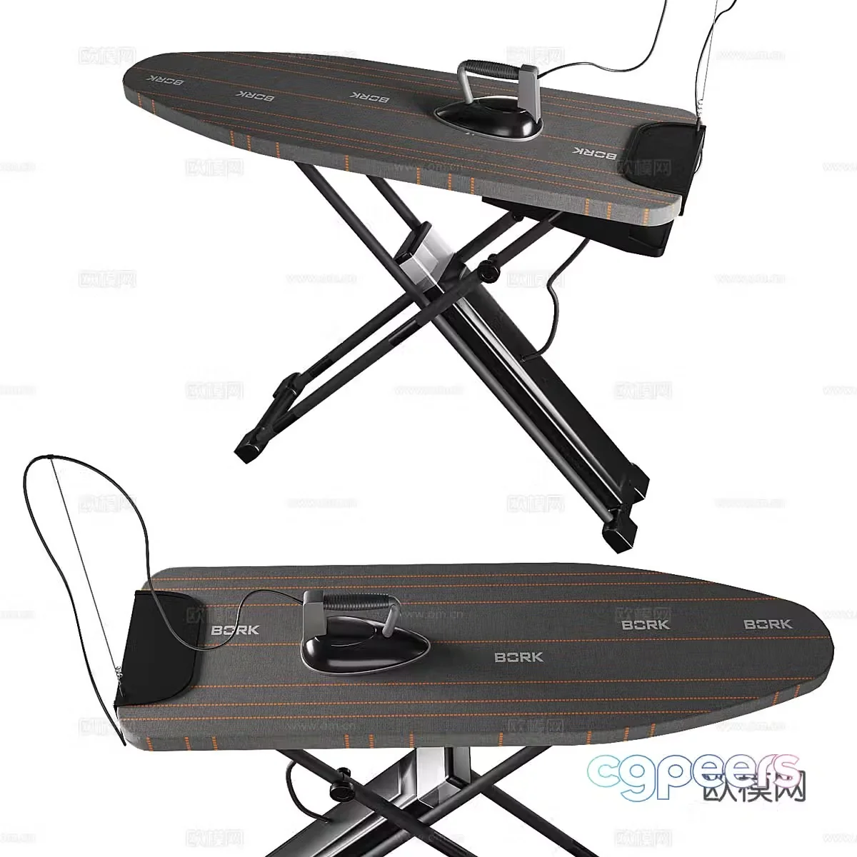 Modern light luxury 3D model