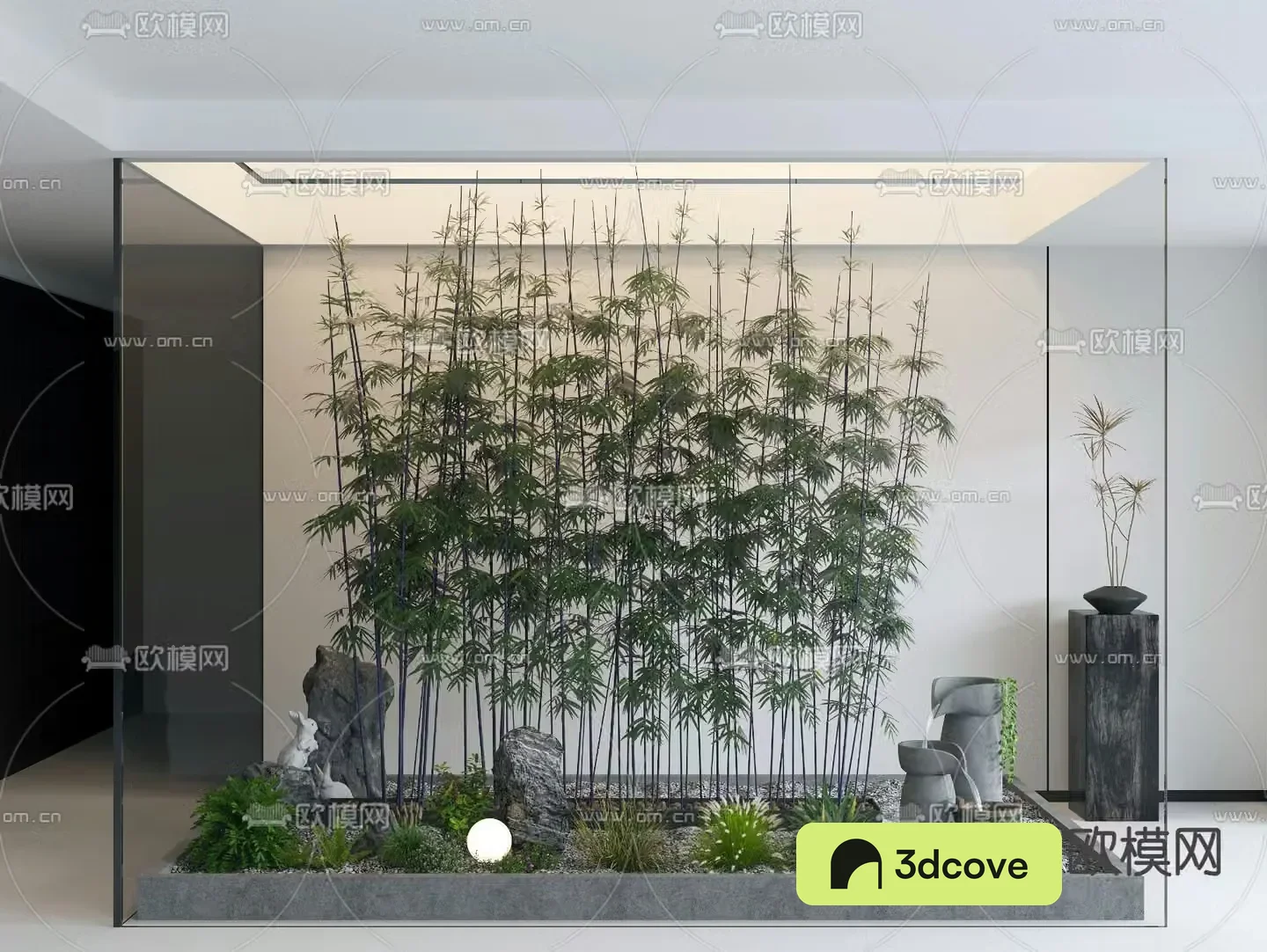 Indoor landscape indoor landscaping