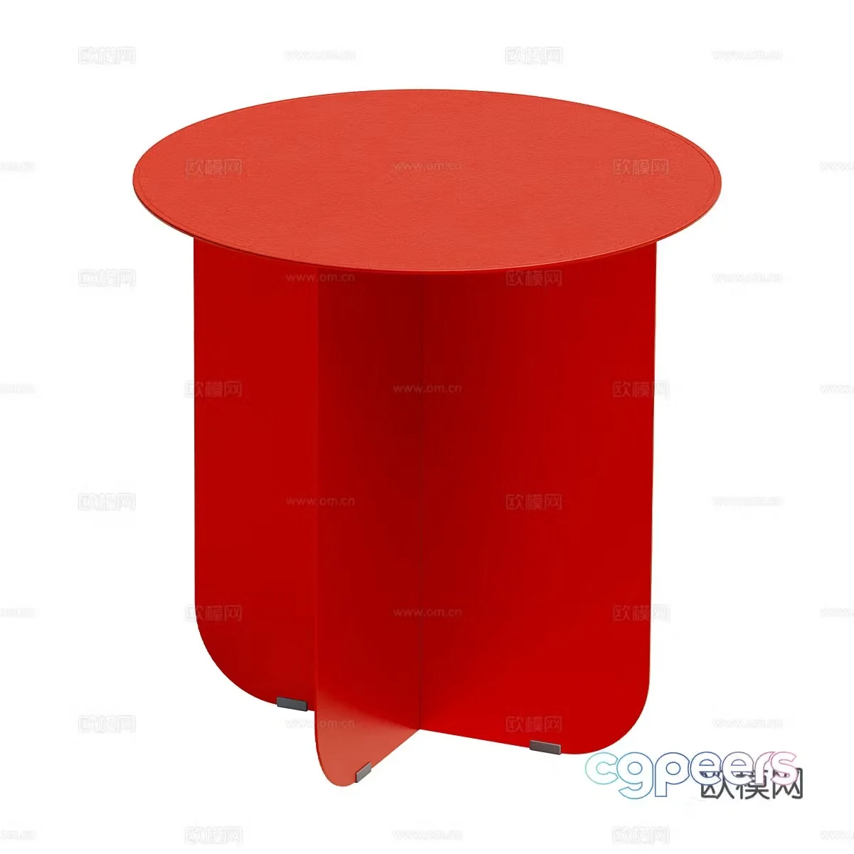 Modern simple tea table coffee table simple tea table living room tea table blue tea table 3D model
