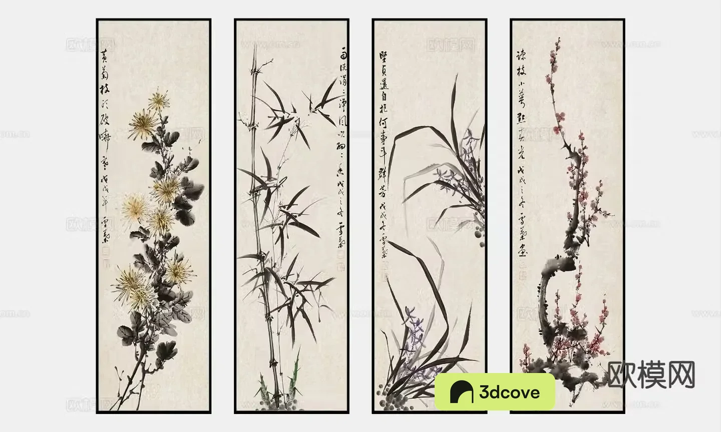 Chinese decorative painting hanging painting