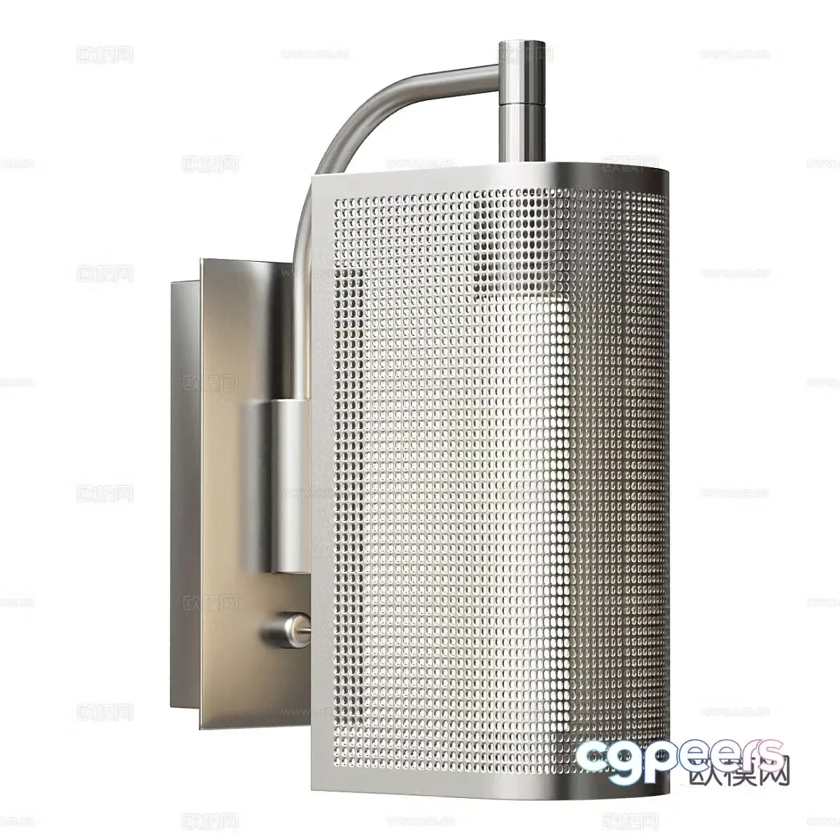 Metal wall lamp Special-shaped wall lamp Modeled wall lamp Creative wall lamp Bedside wall lamp Hotel wall lamp 3D model