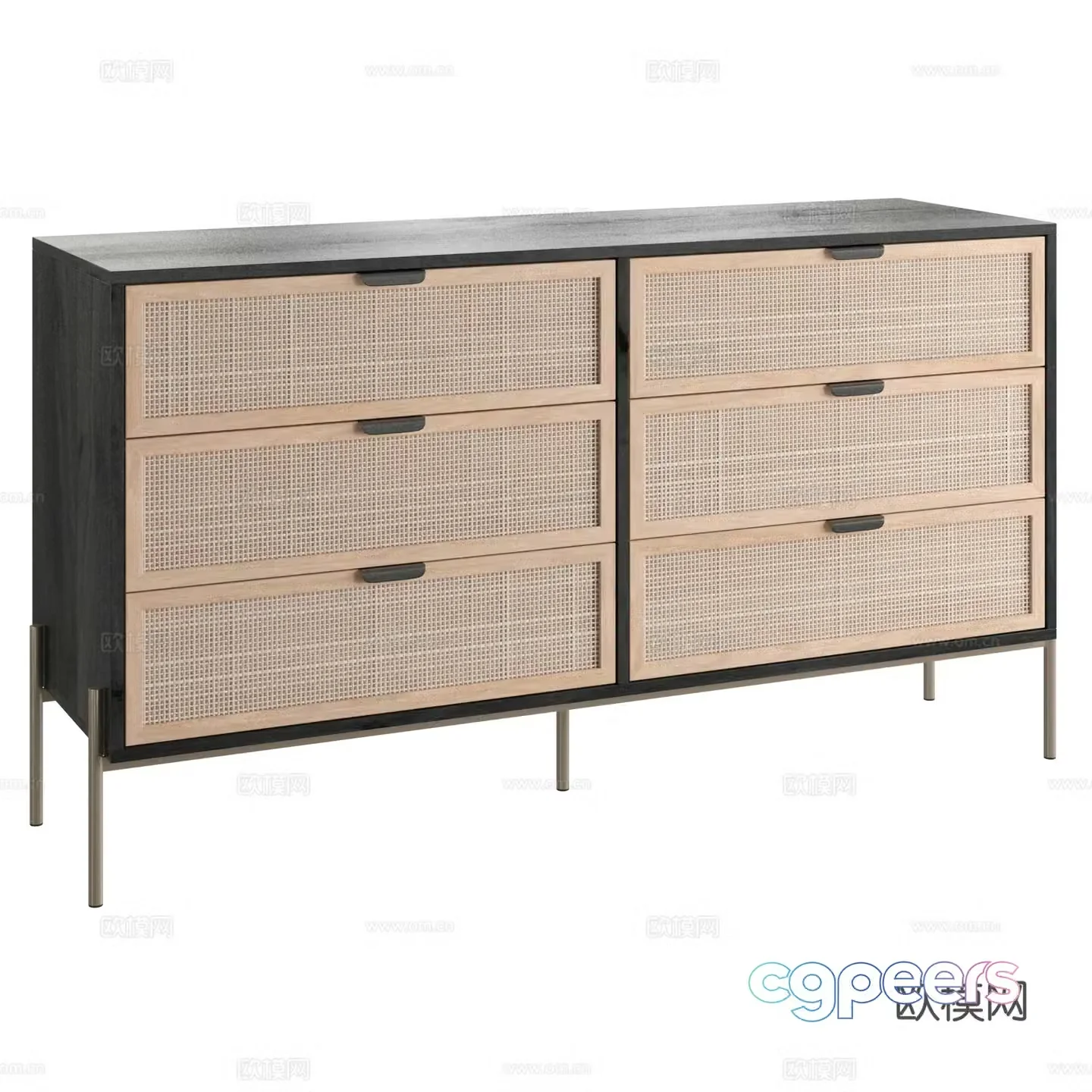 Wabi-sabi chest 3d model