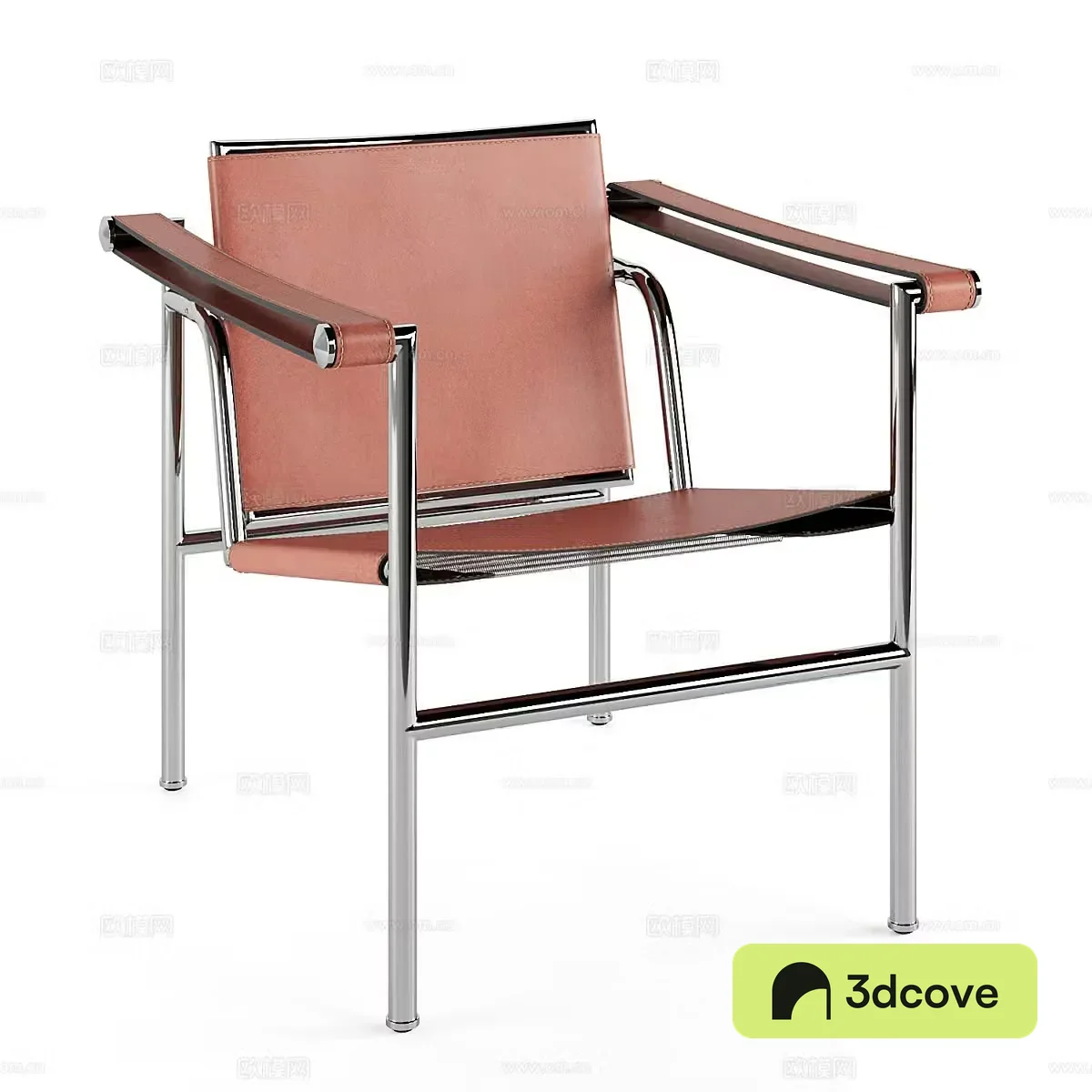 Minimalist leisure chair Art leisure chair Creative leisure chair Extremely simple chair Wrought iron