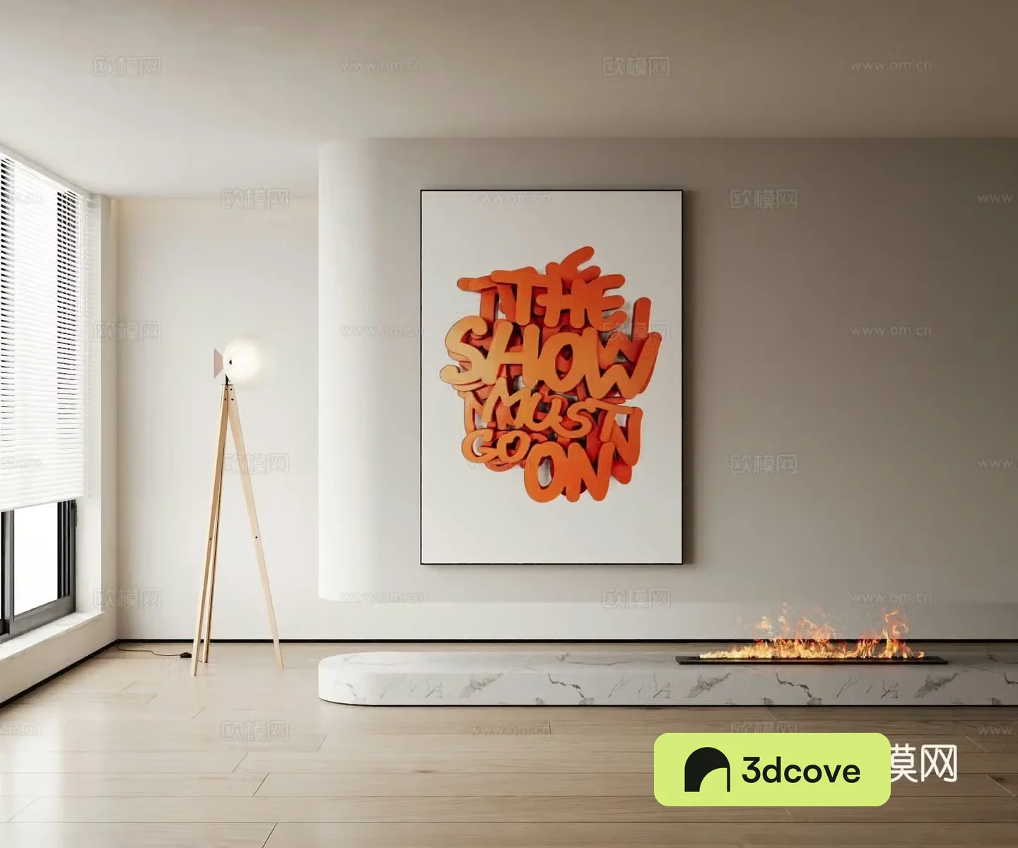 Modern decorative painting