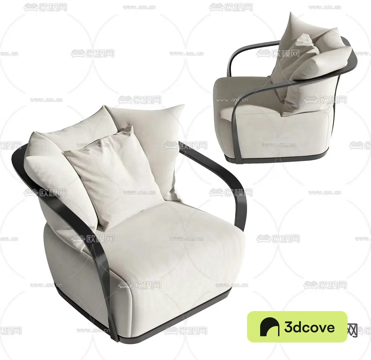 Modern single sofa