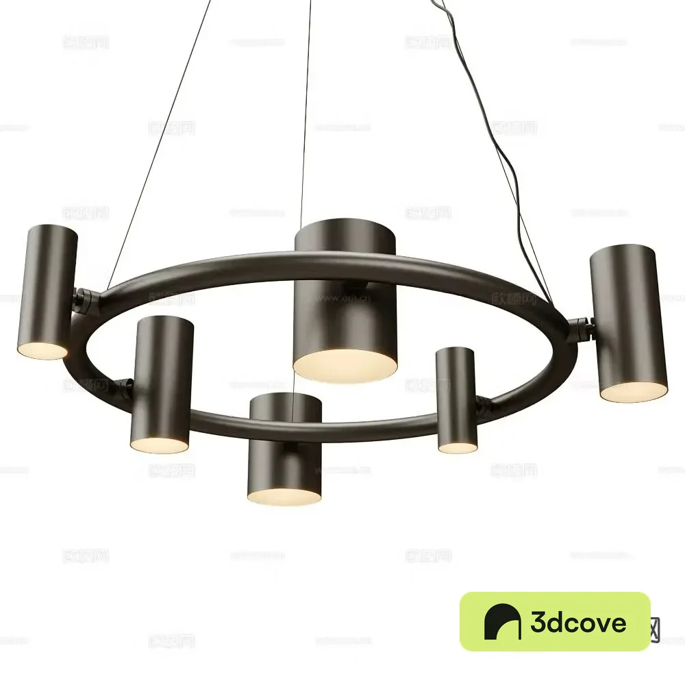 GHIDINI Multi-head Chandelier Hall Chandelier