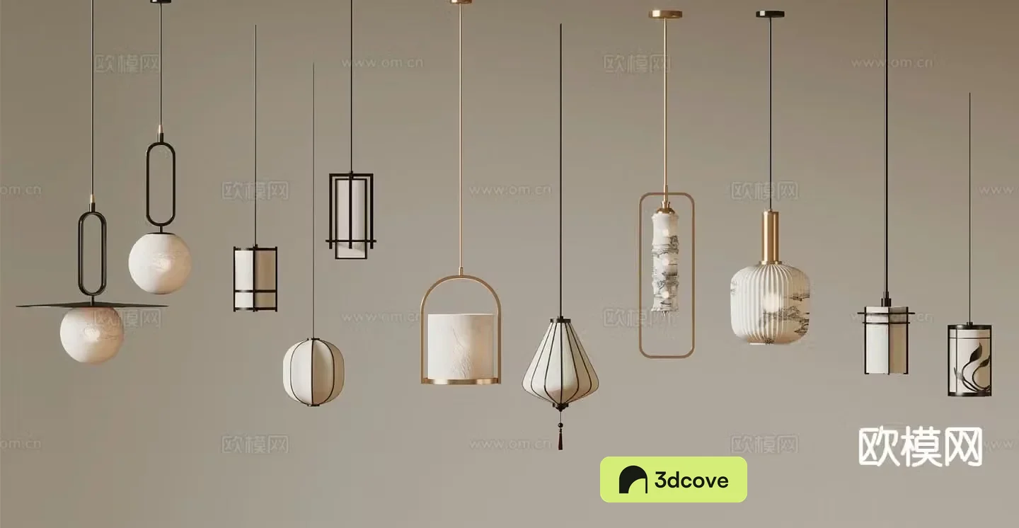 New Chinese style small chandelier