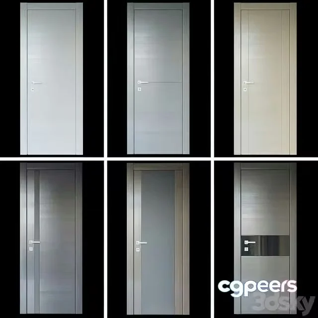 3ds Max Free – Alexandrian Door Collection Premio