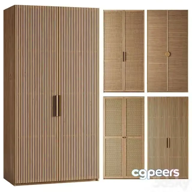 3ds Max Free – Wardrobe 4 types