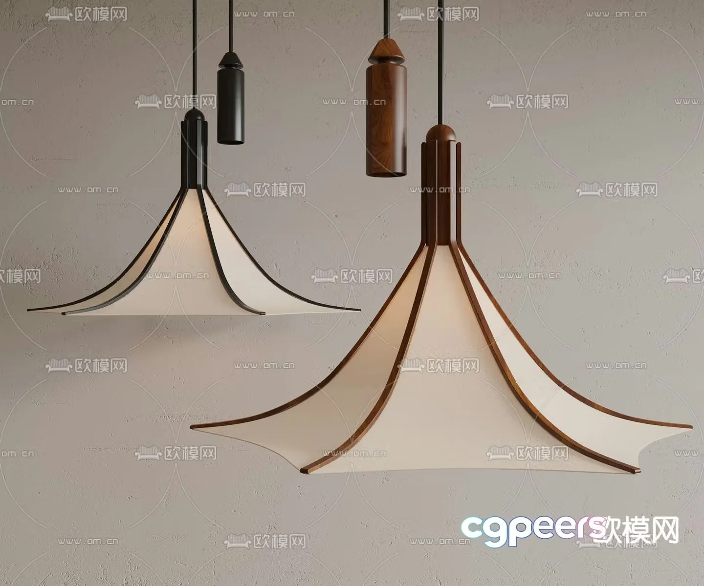 3D model of medieval style chandelier