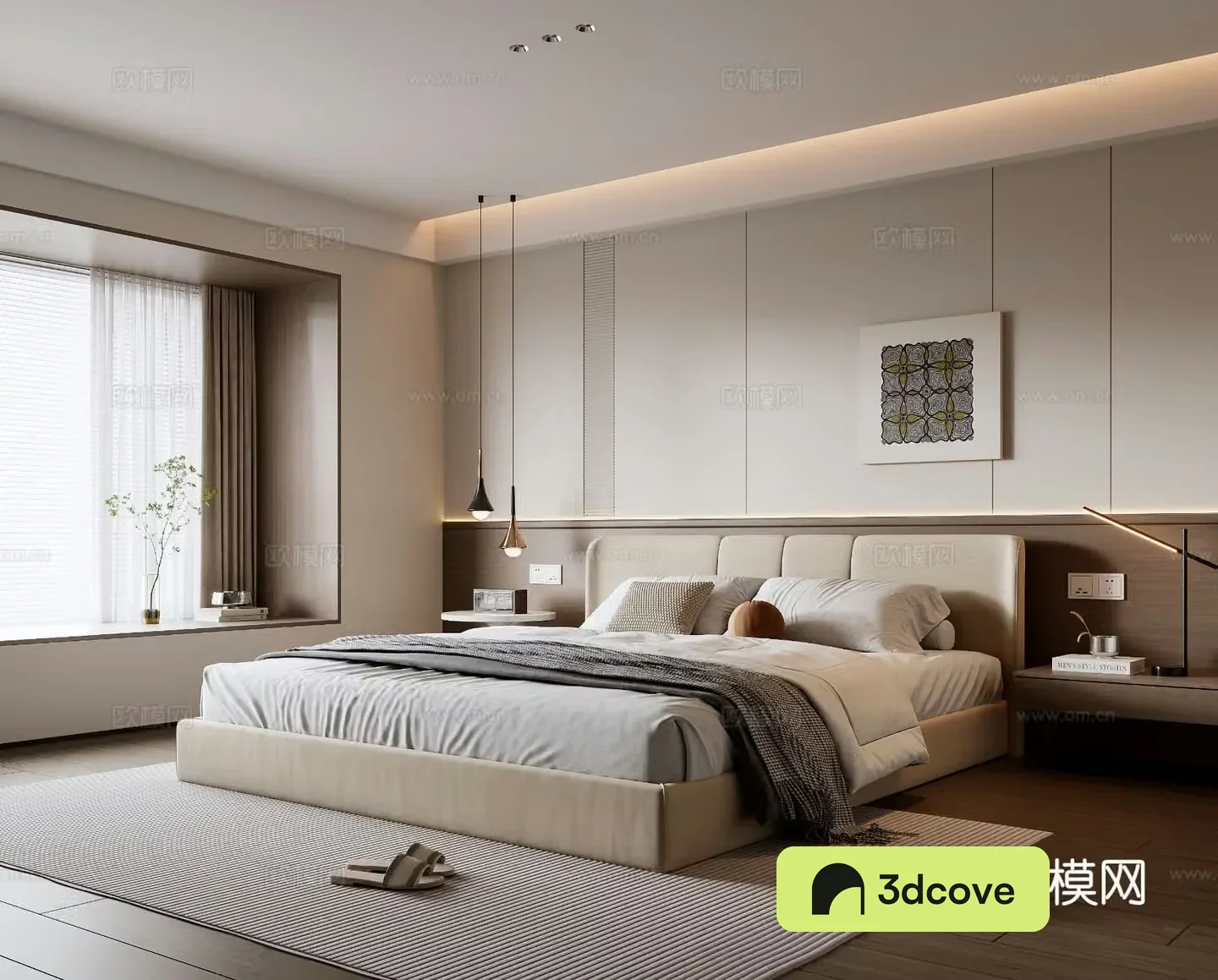 Modern bedroom